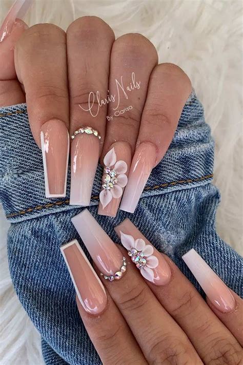 ombre nails nude and white|15 Gorgeous Nude Ombre Nails For Your Classy Era